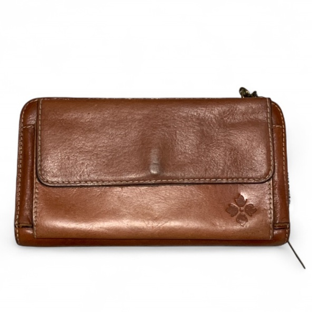 Patricia Nash Brown Leather Wallet